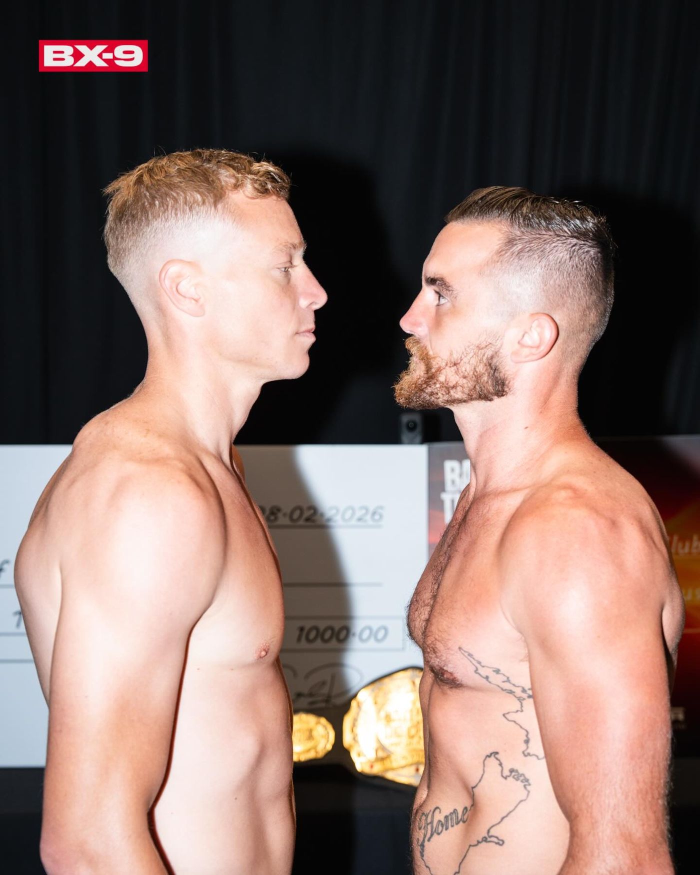 Main event face off